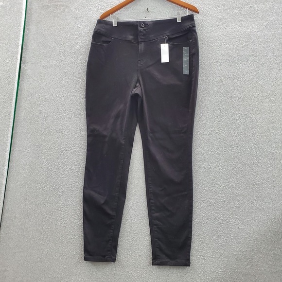 Lane Bryant Denim - Lane Bryant Women Jeans 14 Black Denim Jegging High-Rise 28" NWT